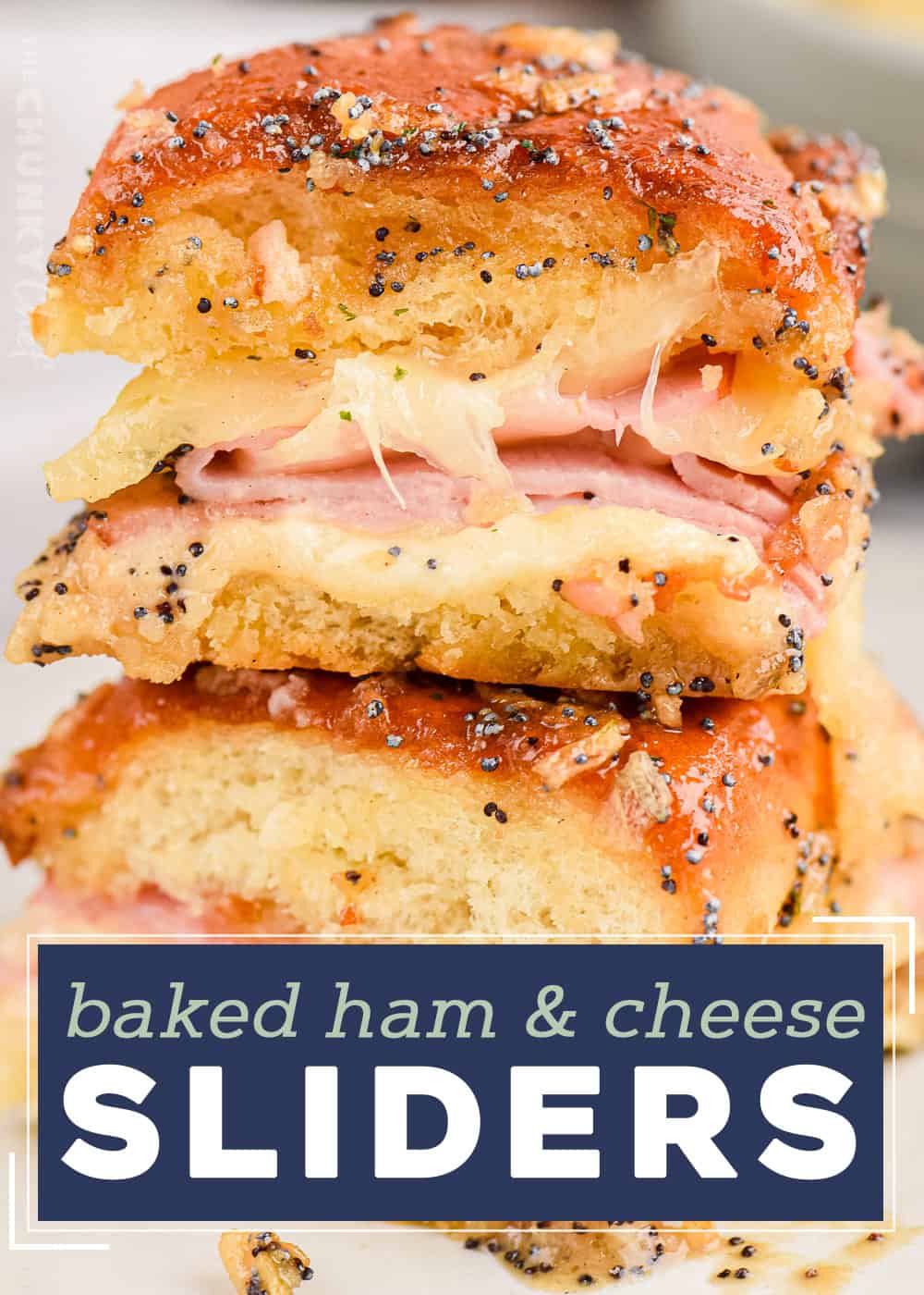 Baked Ham and Cheese Sliders The Chunky Chef