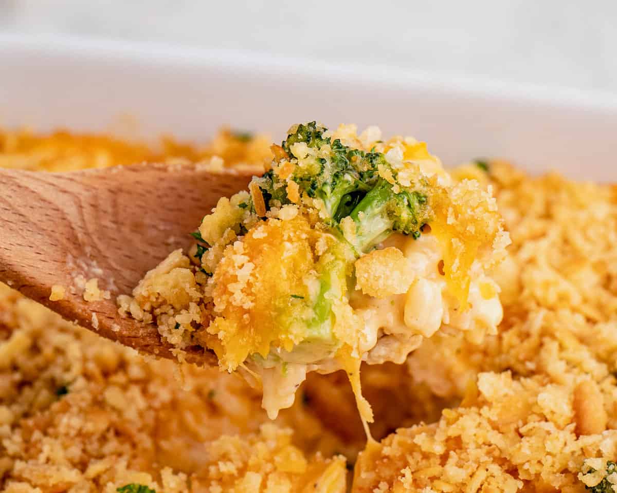 Cheesy Broccoli Rice Casserole (from scratch!) The Chunky Chef