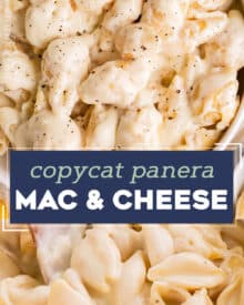 This homemade Copycat Panera Mac and Cheese tastes every bit as creamy and cheesy as the original, but you can have it any time you'd like! Made easily on the stovetop, this recipe is a hearty weeknight meal your family will love!