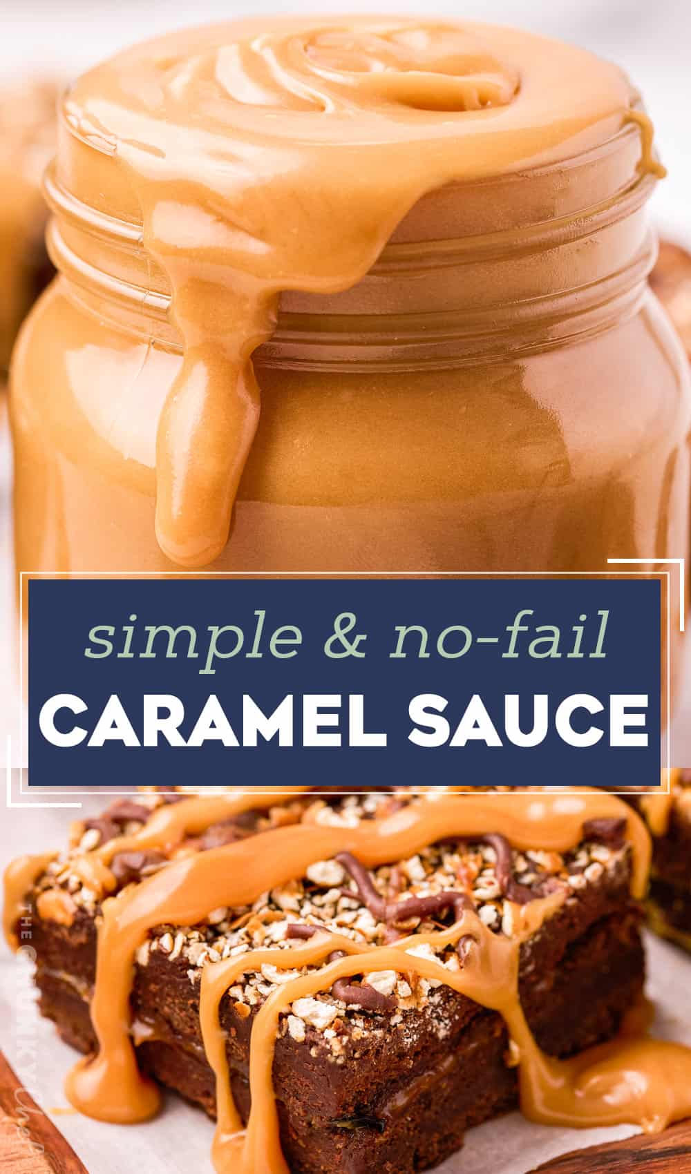 Salted Caramel Sauce (foolproof recipe!) The Chunky Chef
