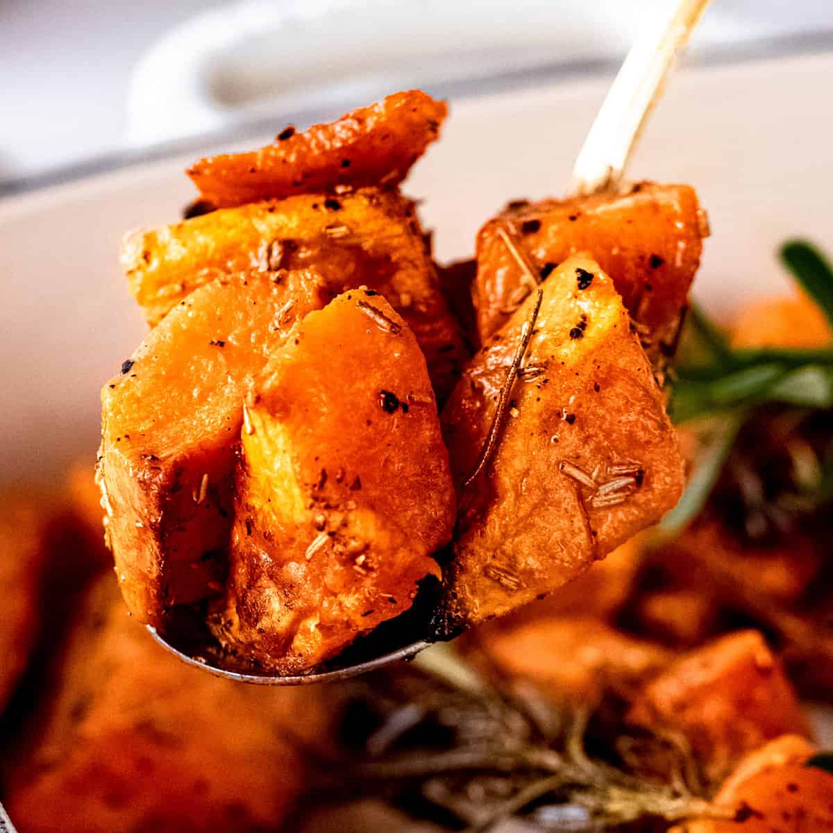 Garlic Roasted Sweet Potatoess