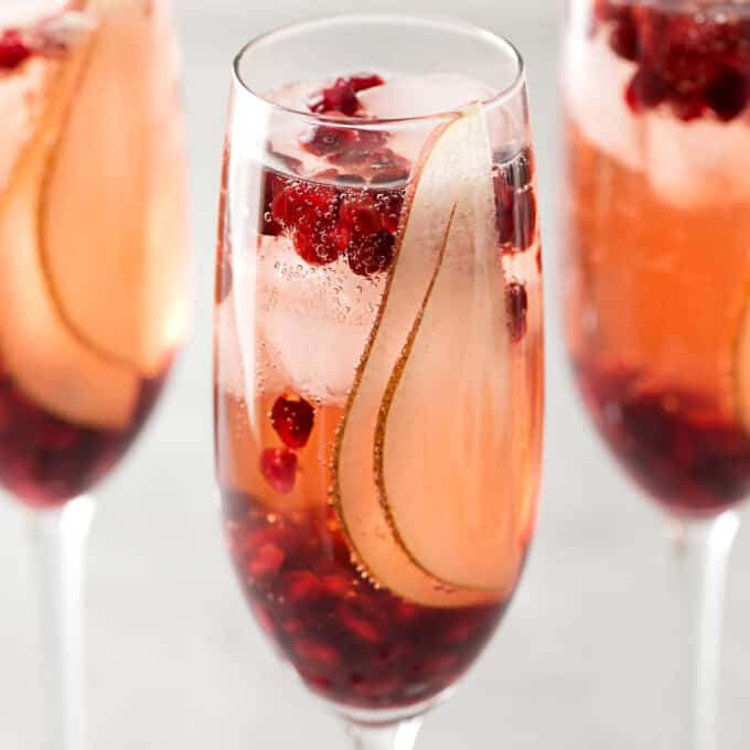 pomegranate bellini