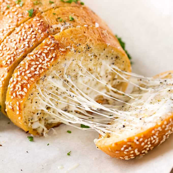 cheesy garlic bread