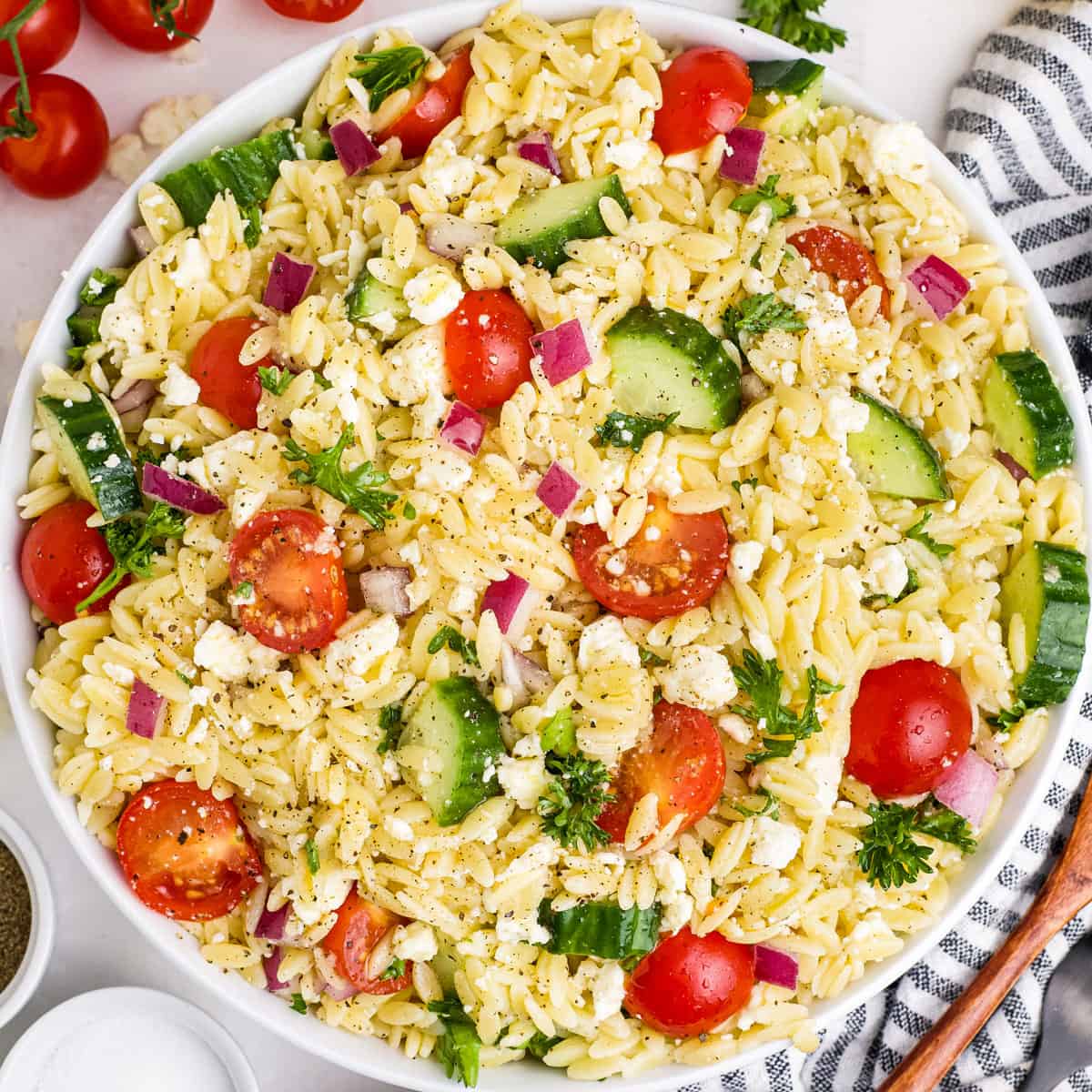 Lemon Orzo Salad