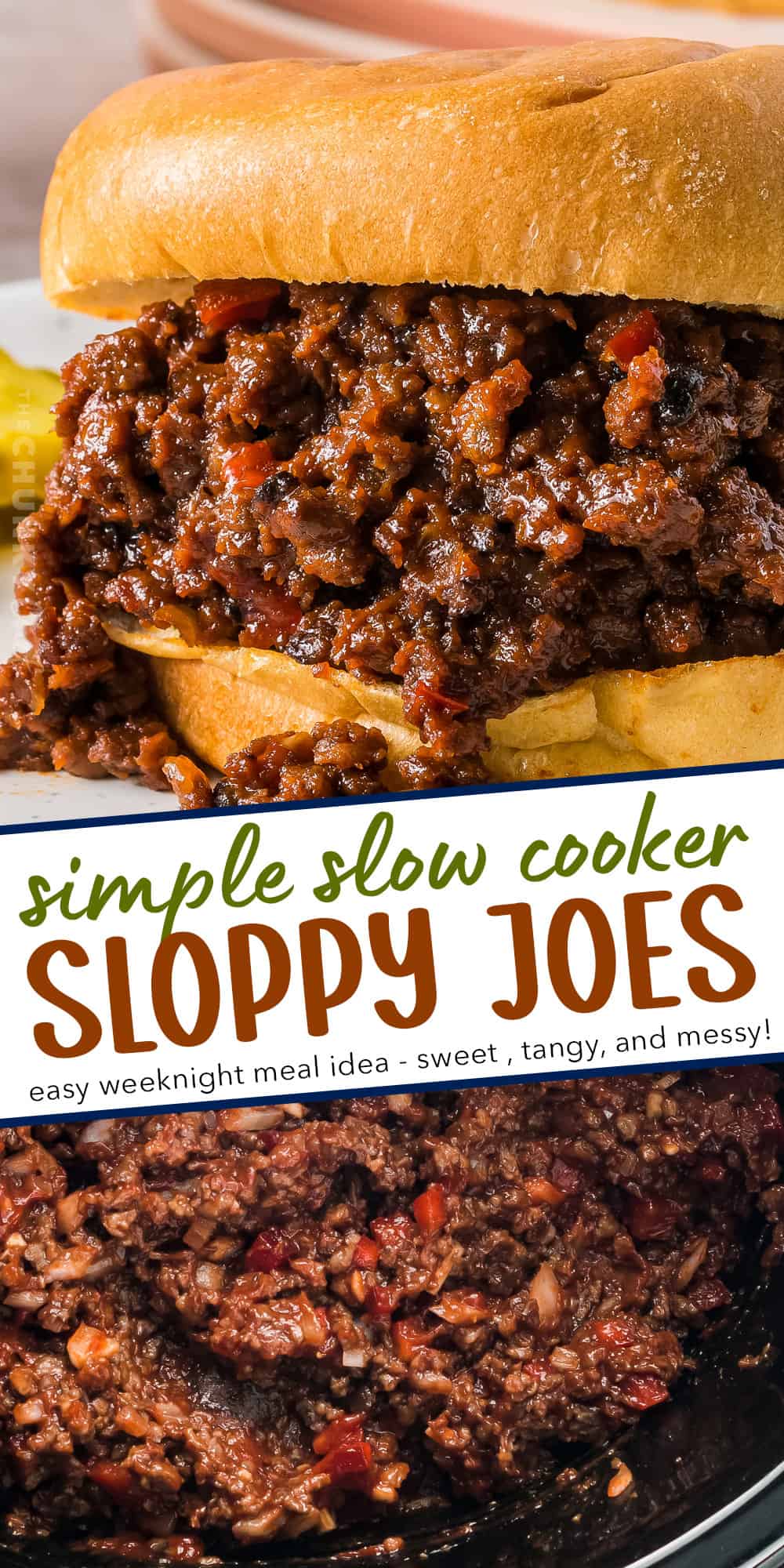 Crockpot Sloppy Joes The Chunky Chef