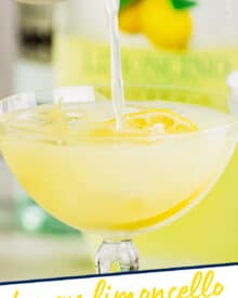 This refreshing and light lemon cocktail is made with just 3 ingredients and is absolutely perfect for this summer! Limoncello is the star, and it adds such a great bold flavor.