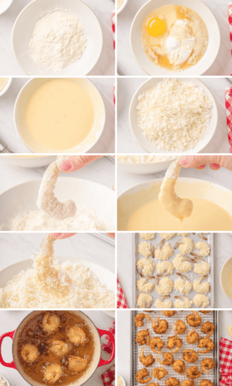 Fried Coconut Shrimp - The Chunky Chef