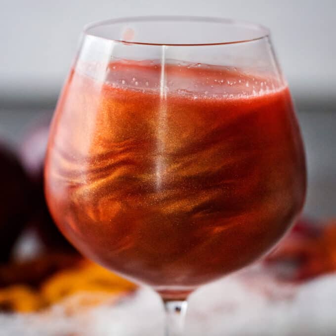 poisoned apple cider cocktail