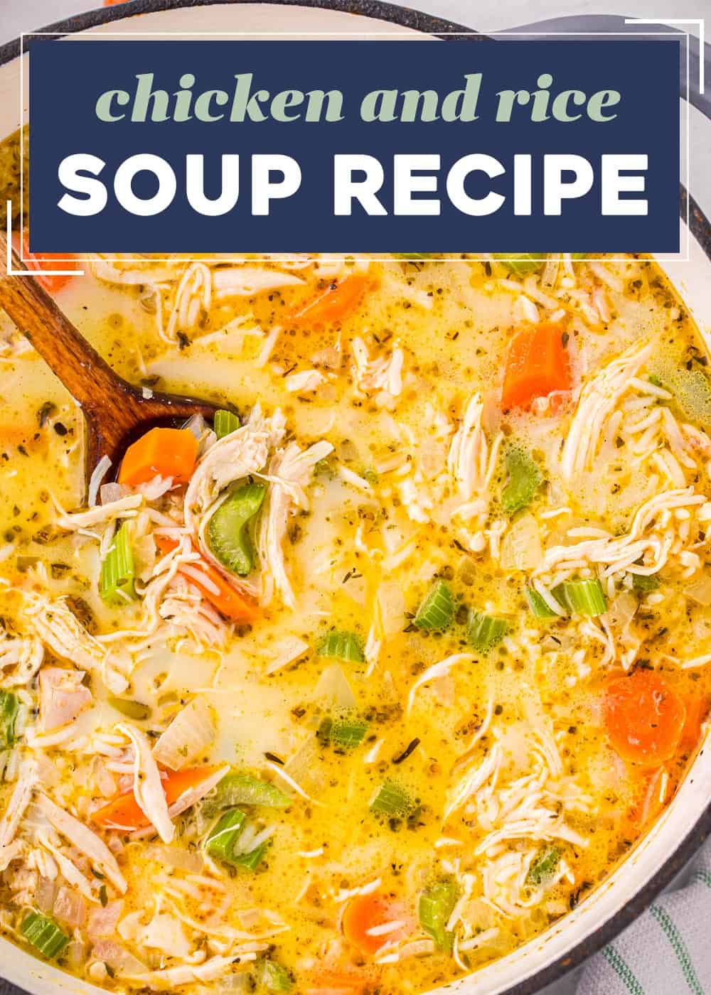 Chunky Chicken Rice Soup