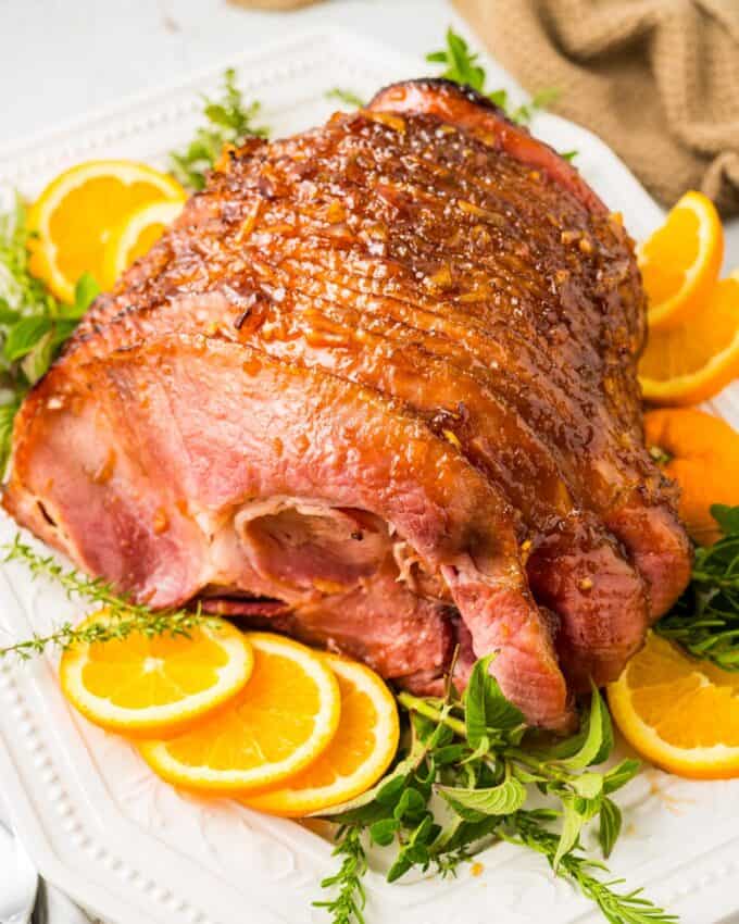 Holiday Glazed Spiral Ham Recipe - How to Make Glazed Ham