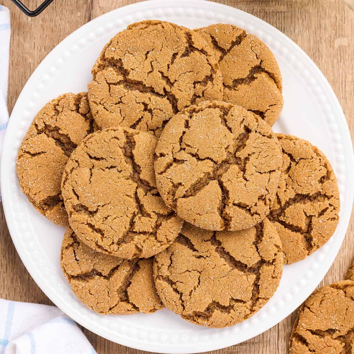 Spiced Soft Molasses Cookies-image