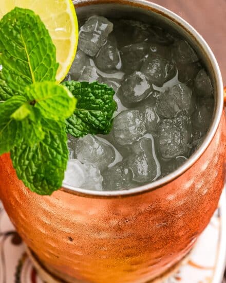 This light and fresh classic moscow mule recipe is made with just 3 ingredients (plus optional garnishes). It's the perfect light and refreshing cocktail and great for a warm day!