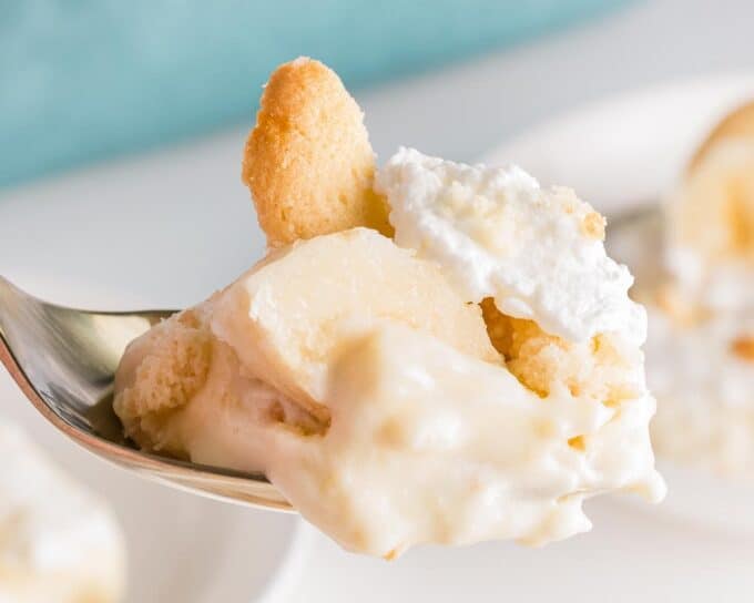 spoonful of banana pudding