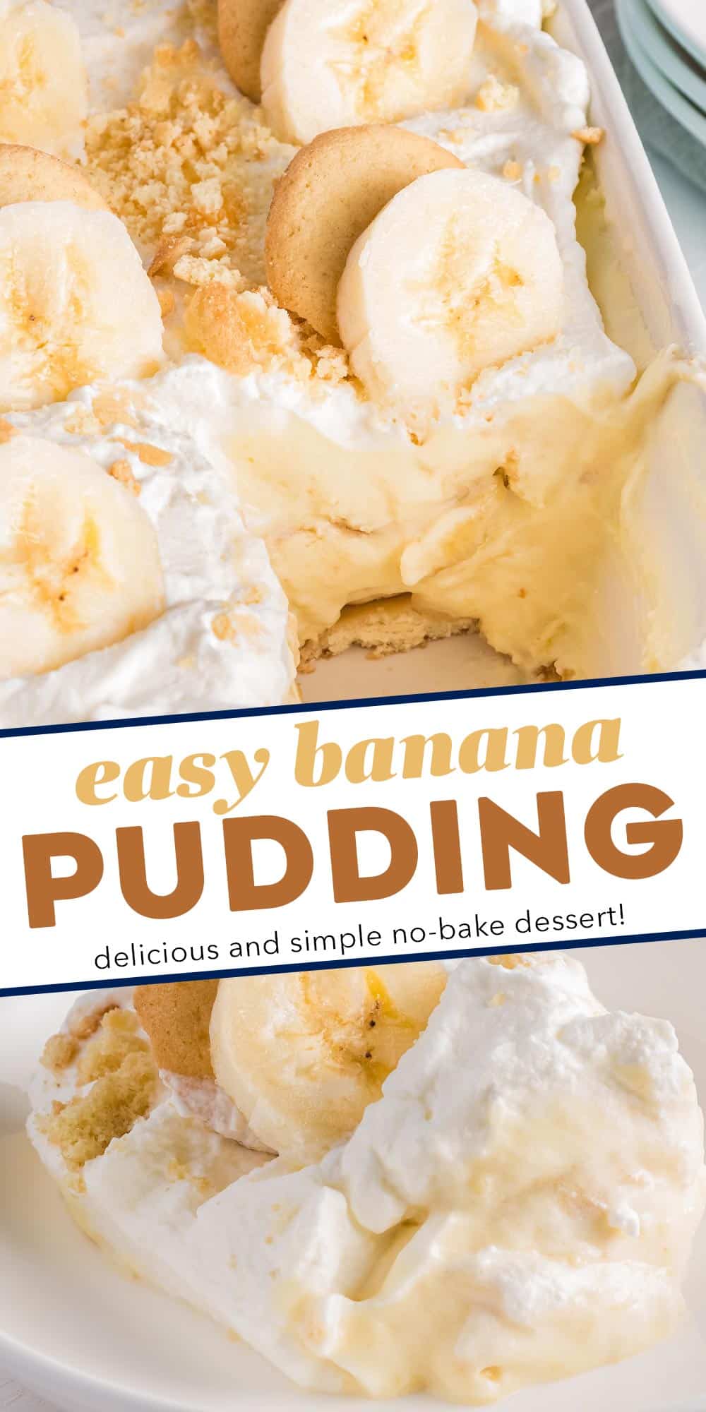 Easy Banana Pudding - The Chunky Chef