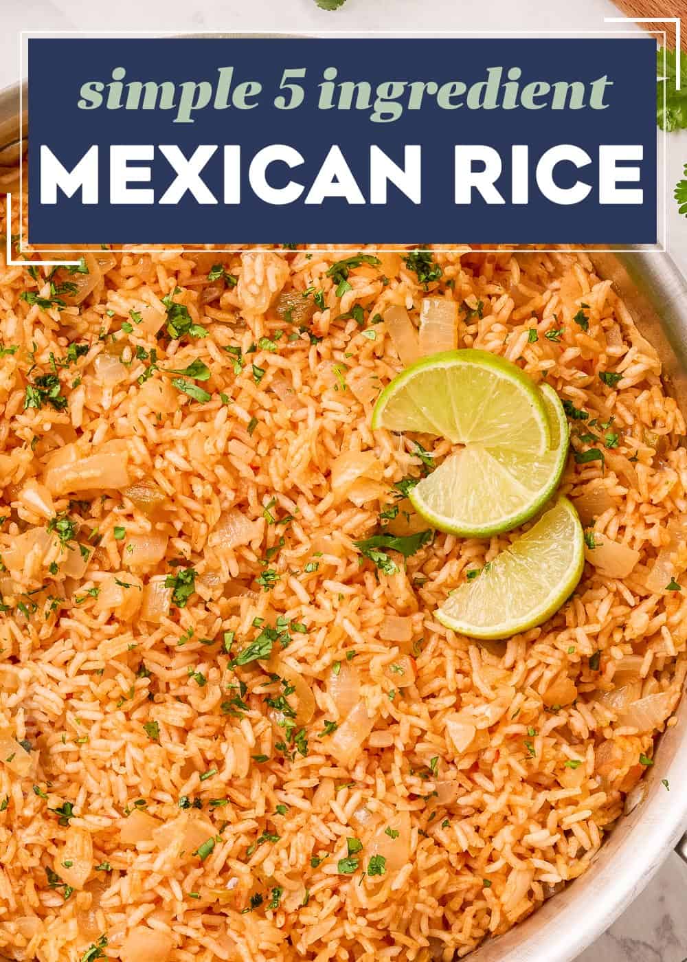 5 Ingredient Mexican Rice - The Chunky Chef