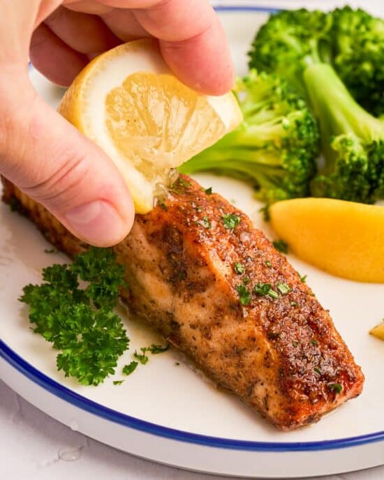 Air Fryer Cajun Salmon - The Chunky Chef