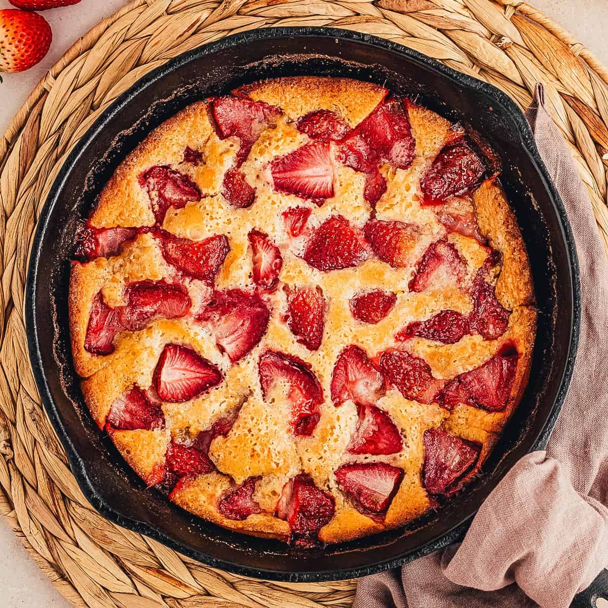 Strawberry Cobbler