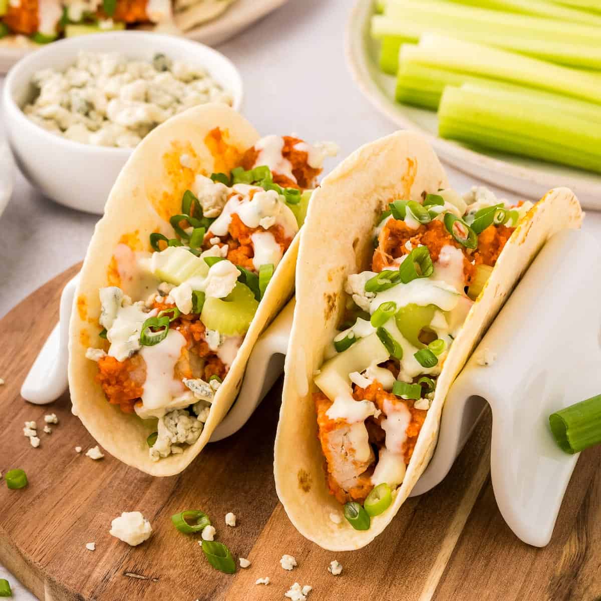 Buffalo Chicken Tacos