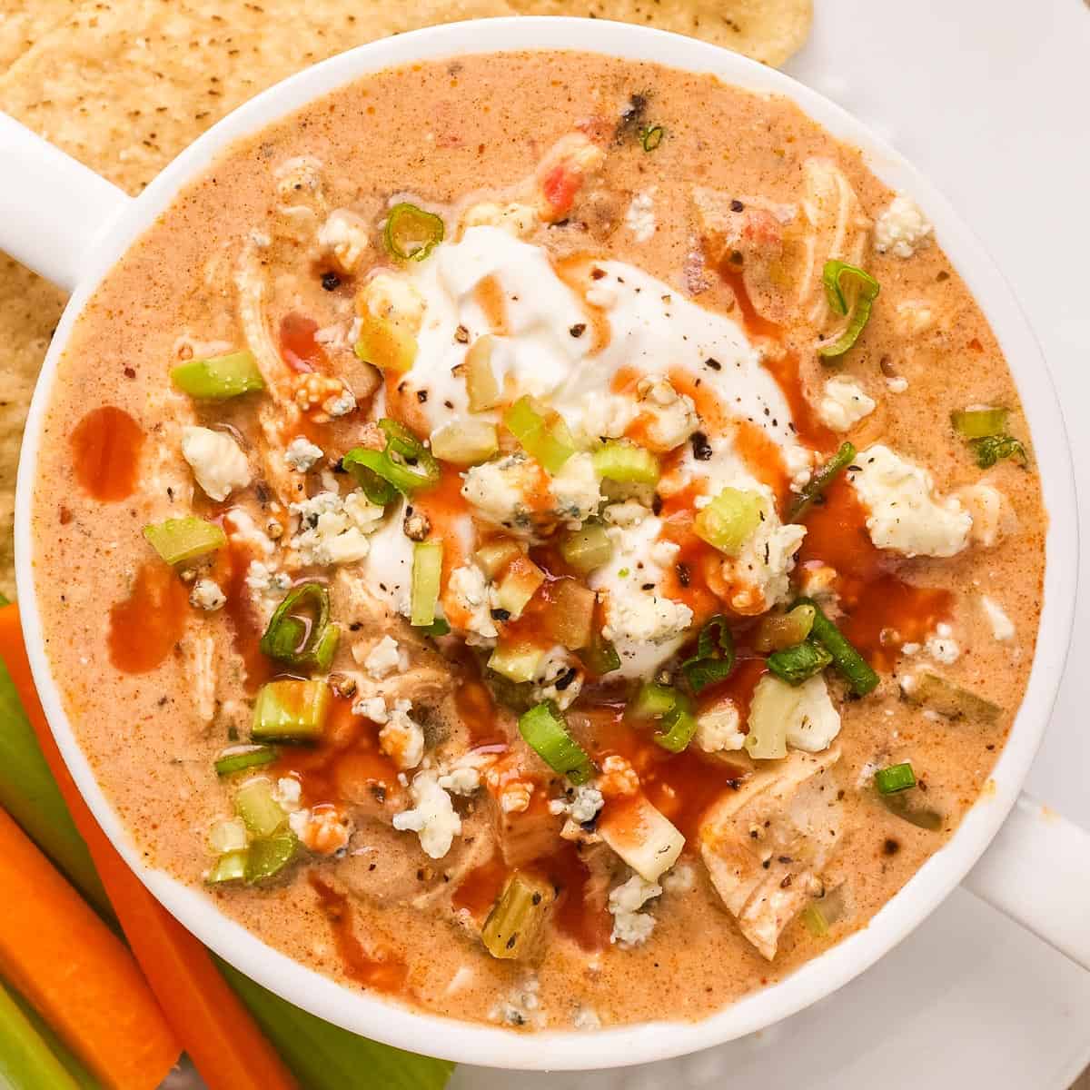 Buffalo Chicken Chili