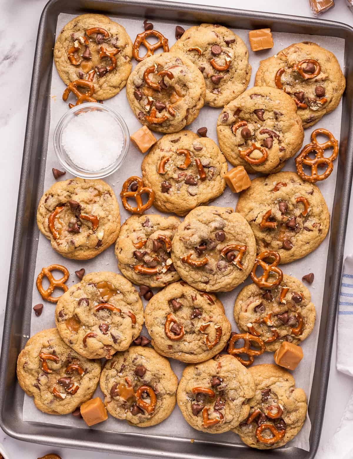 Salted Kitchen Sink Cookies - The Chunky Chef