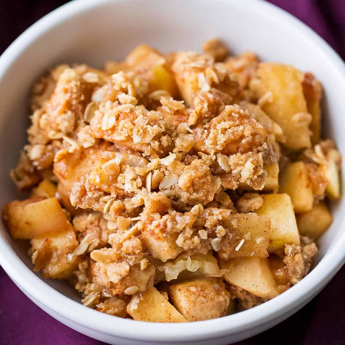 Old Fashioned Easy Apple Crisp-image