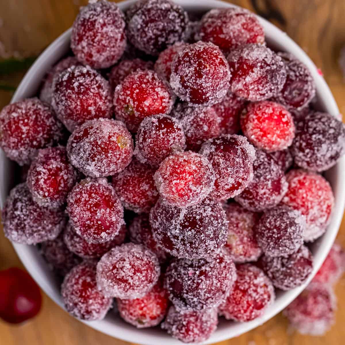 Sugared Cranberries