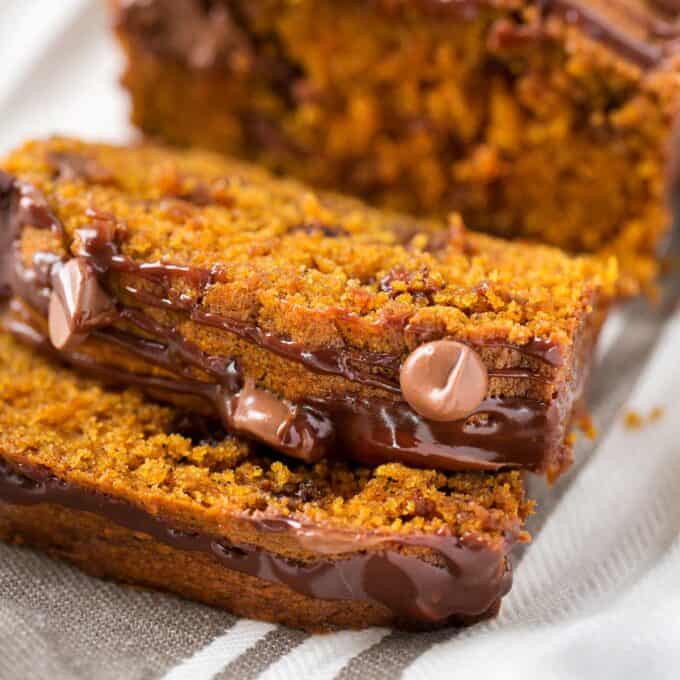 chocolate pumpkin bread
