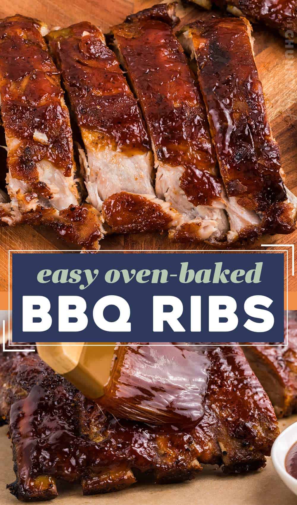 Oven-Baked BBQ Ribs - The Chunky Chef