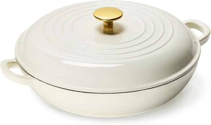 cast iron braiser