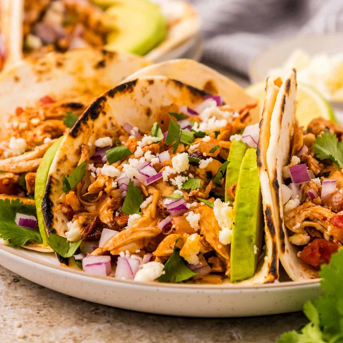 Chicken Tinga Tacos