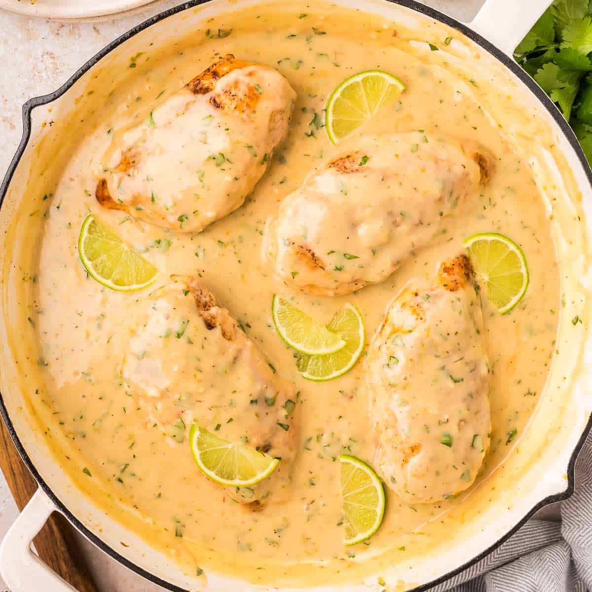Creamy Coconut Lime Chicken