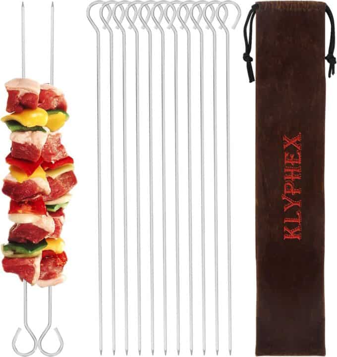metal skewers