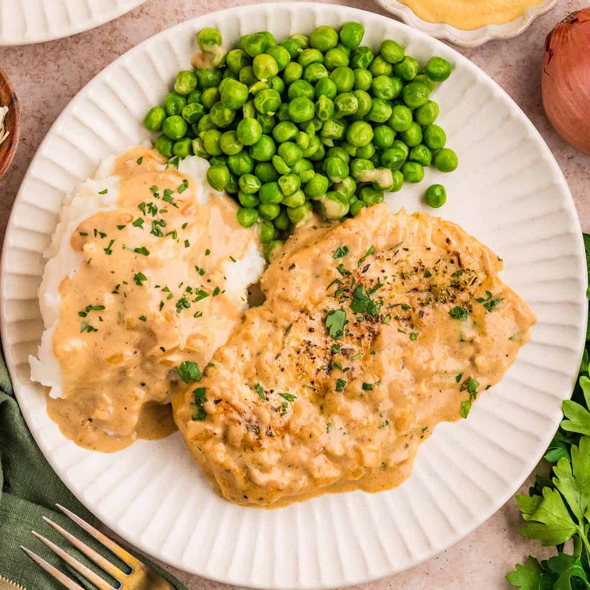 One Pan Creamy Dijon Chicken
