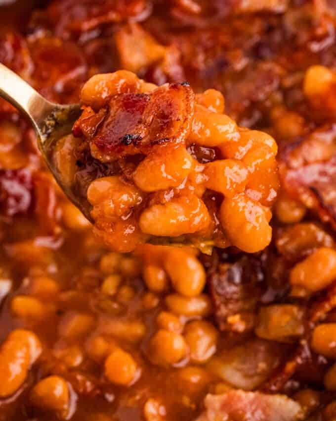 spoonful of baked beans