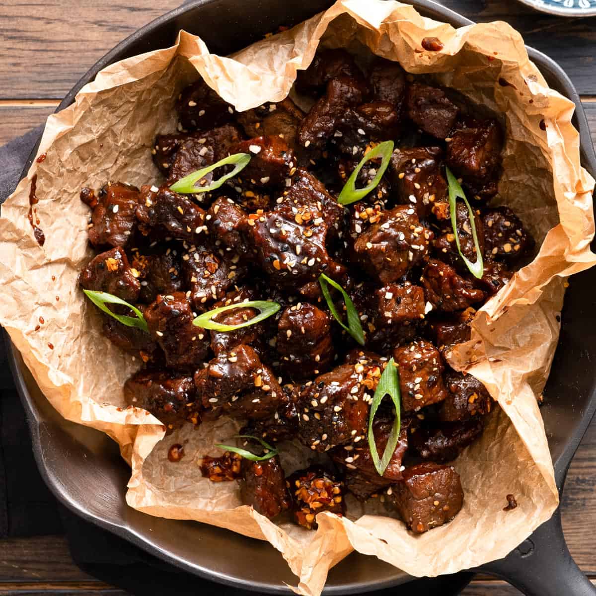 Honey Miso Soy Steak Bites